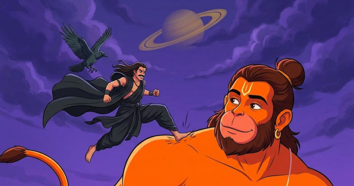 Hanuman and Shani Dev Story That Every Child Should Know